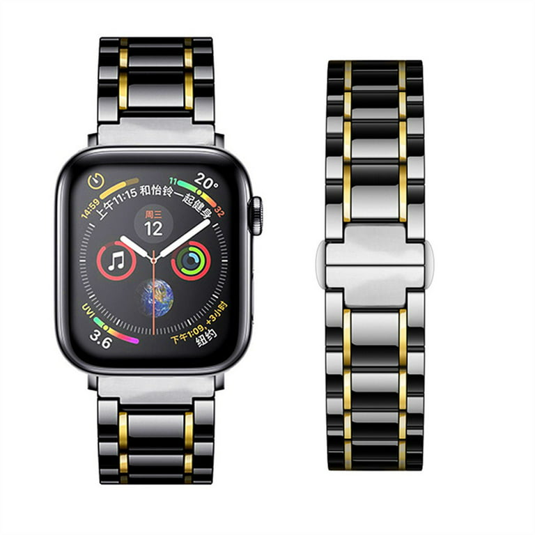 Apple Watch Ultra 49mm To 7 Strap Bracelet: Luxury Steel Metal