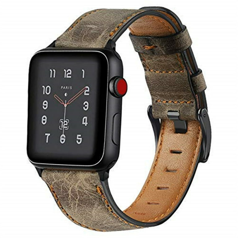 leather strap For apple watch Ultra 49mm 8 7 45mm 41mm Smart Watch  Replacement Wristband For iwatch 6 5 4 SE 3 44m 42mm 40mm38mm