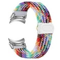 thumbnail image 1 of YuiYuKa No Gap 20mm Band for Samsung Galaxy Watch 6 5 4 Band 40mm 44mm Watch 5 Pro 45mm/Galaxy Watch 6 classic bands 43mm 47mm /4 classic 42mm 46mm Magnetic Fabric Woven Braided strap for women men, 1 of 13