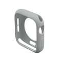 thumbnail image 1 of YuiYuKa Silicone Cover Compatible with Apple Watch case 44mm 40mm 45mm 41mm 42mm 38mm Accessories Bumper Shell Protector iWatch series 9 8 7 SE 6 5 4 3 - Stone, 1 of 11