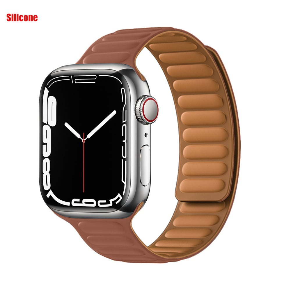 Apple Watch Ultra with Saddle Brown Leather Link. - YouTube