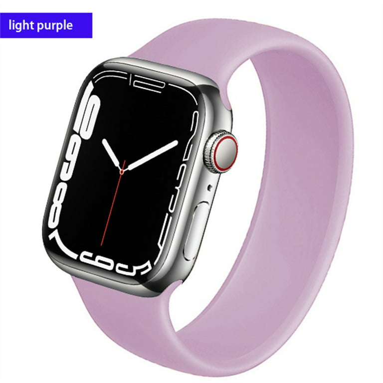 Silicone Loop Sport Elastic, Apple Watch Band Series 7 6 5 4 Watchbands