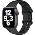 thumbnail image 1 of YuiYuKa Silicone Sport Band Compatible with Apple Watch Bands iWatch Band 49mm 45mm 44mm 42mm 41mm 40mm 38mm Apple watch Sereis 9 8 7 SE 6 5 4 3 Ultra 2 for Women Men, Elastic Adjustable Watch Bands, 1 of 7