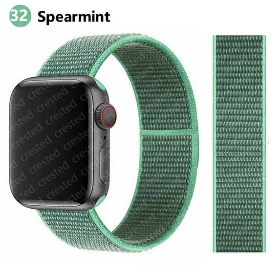 YuiYuKa Sport Loop Nylon Strap Compatible with Apple Watch Bands 44mm 45mm 41mm 40mm 38mm 42mm Ultra 49mm Women Men Adjustable Velcro Braided Wristbands Replacement iWatch Band Series 9 8 7 SE 6 5 4 3