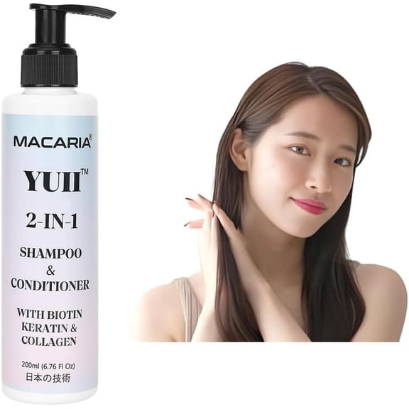 Yuii Biotin Keratin Shampoo and Conditioner, All Hair Types For Women