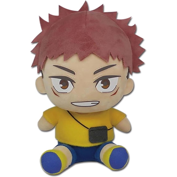 Yuji Itadori Sit - Jujutsu Kaisen 7" Plush (Great Eastern) 471212