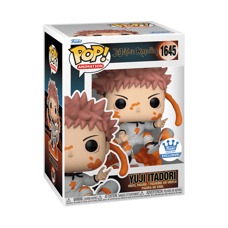 Yuji Itadori with Paint Can Funko Pop! With Protector