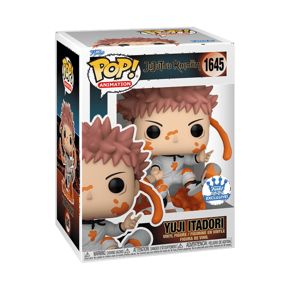 Yuji Itadori with Paint Can Funko Pop! With Protector