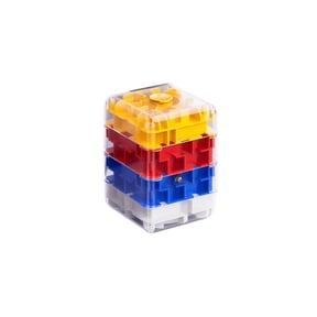 YujiCraft 3D Rotating Ball Maze Puzzle, Educational Brain Teaser Toy, Spatial Thinking Logic Game for Kids Adults, Montessori Learning