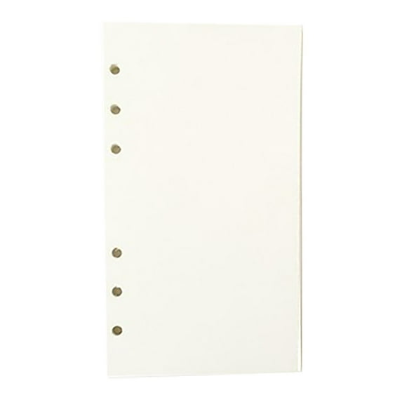 YujiCraft A6 6-Ring Binder Refill Paper, 3PCS College Ruled Planner Inserts for Journal Notebook,D