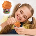 thumbnail image 1 of YujiCraft Butter Slime Kit, Super Soft and Non-Sticky DIY Slime Making Set, 3 Pack of 2.4oz Slime Jars with Random Accessories，Orange, 1 of 9