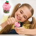 thumbnail image 1 of YujiCraft Butter Slime Kit, Super Soft and Non-Sticky DIY Slime Making Set, 3 Pack of 2.4oz Slime Jars with Random Accessories，Pink, 1 of 9