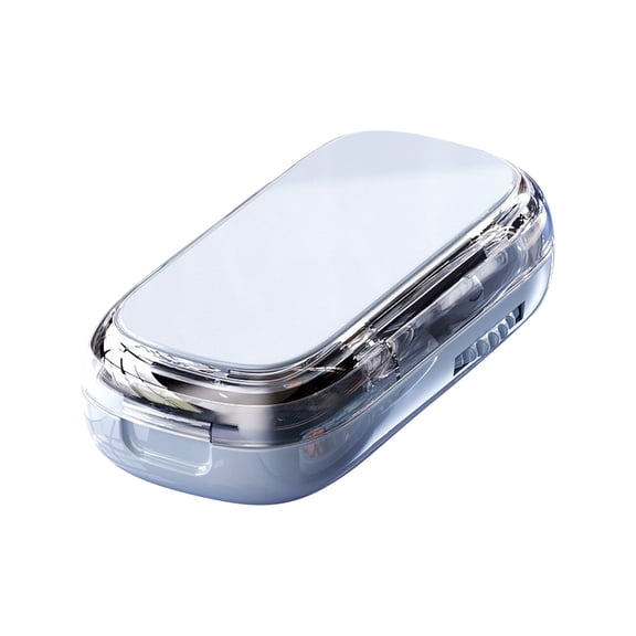 YujiCraft E Chu Pill Cutter Splitter for Small and Tiny Pills, Larger Pills, 1/2 1/4 Adjustable Splitter with Improved Sharp Blade, Portable Multiple Tablet Cutter, Easy to Use (A)