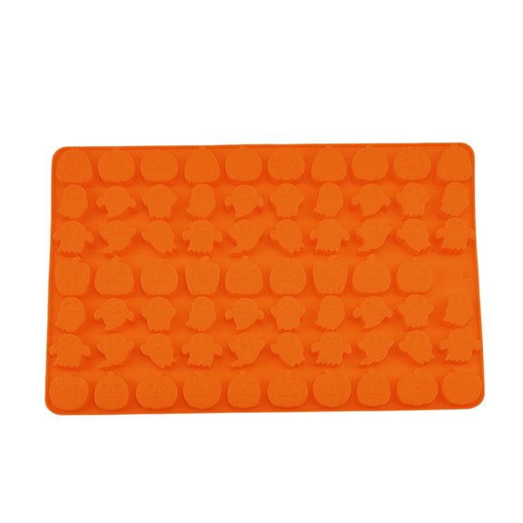 YujiCraft Halloween Themed Silicone Mold Set for Chocolate Fudge Cake, Fun and Spooky Baking DIY Decorations,B
