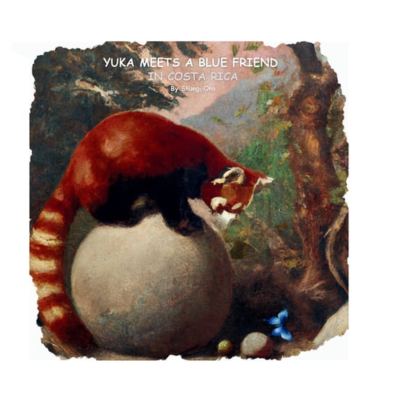 Yuka the Red Panda Yuka meets a blue friend in Costa Rica, (Hardcover)