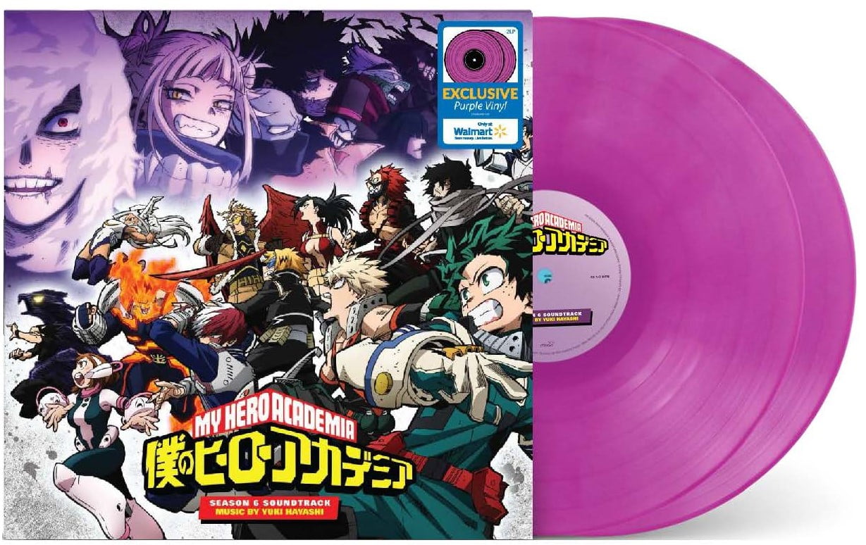 Yuki Hayashi - My Hero Academia: Season 6 (Original Series Soundtrack) (Walmart Exclusive) - Music & Performance - Vinyl [Exclusive]