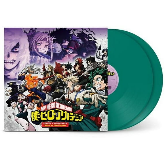 Yuki Hayashi - My Hero Academia: Season 6 Soundtrack - 140-Gram Green Colored Vinyl - Music & Performance