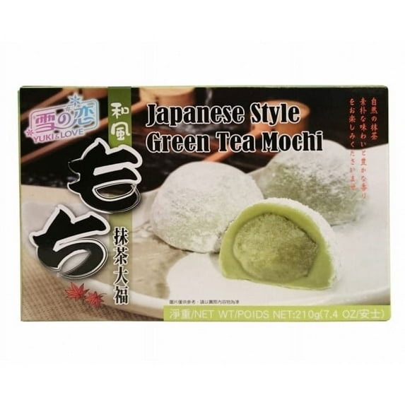 Yuki & Love Green Tea Japanese Mochi; 180g