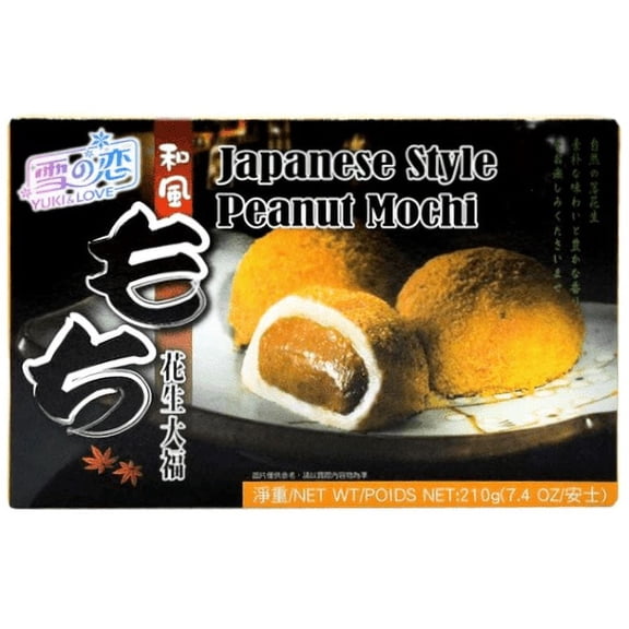 Yuki & Love Peanut Flavor Japanese Mochi; 180g