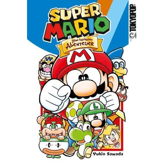 Yukio Sawada,Jan-Christoph Mller Super Mario - Seine lustigsten Abenteuer (Paperback)