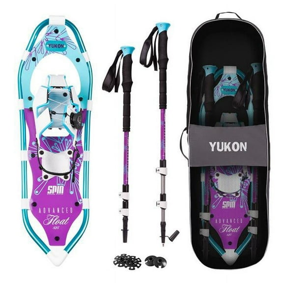 Yukon 8 x 21 in. Float Spin Womens Advanced Snowshoe Kit