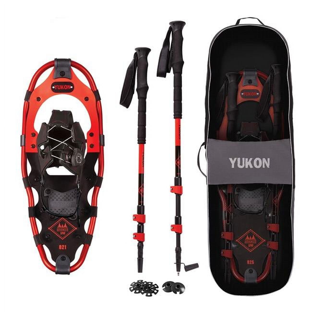 Yukon  8 x 21 in. Spin Advanced Snowshoe Kit