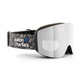 thumbnail image 1 of Yukon Charlie's Ropeline SKI Goggles Adult Double Layer lens with MEZ Enhanced Optics and Antifog-Helmet Compatible strap, Midnight Topo, 1 of 18