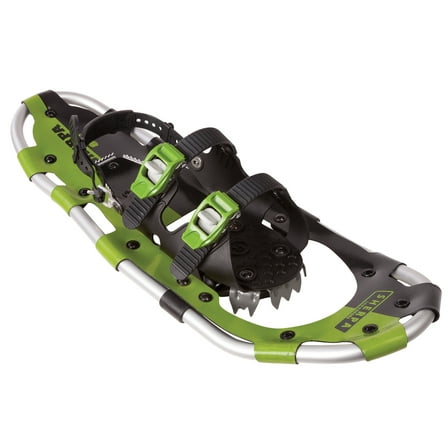 Yukon Charlie's Sherpa 8" x 25" Durable Trail Walking Hiking Snowshoes, Green
