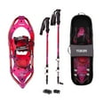 thumbnail image 1 of Yukon Charlies 8"x21" Advanced Series Float Backcountry Snowshoes Kit, Pink, 1 of 7