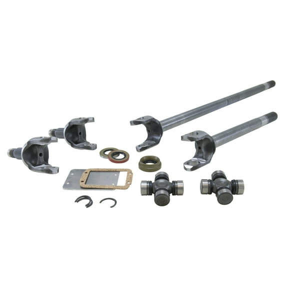 Yukon Chromoly Front Axle Kit, Dana 30, Both Sides, 27 Spline, 1310 U-Joints