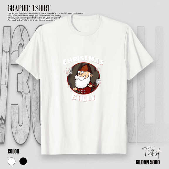 Yukon Cornelius Christmas Bully Retro Fun Character Holiday Art Unisex T-Shirt, up to size 5XL