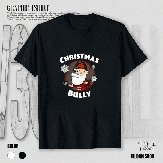 Yukon Cornelius Christmas Bully Retro Fun Character Holiday Art Unisex T-Shirt, up to size 5XL