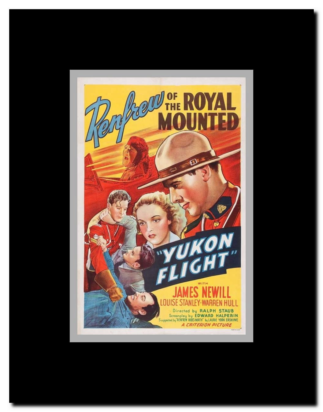 Yukon Flight Framed Movie Poster