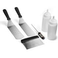 thumbnail image 1 of Yukon Glory Griddle Barbecue Tool Set, Spatula, Scraper, Meat Thermometer, Squeeze Bottles, 1 of 6
