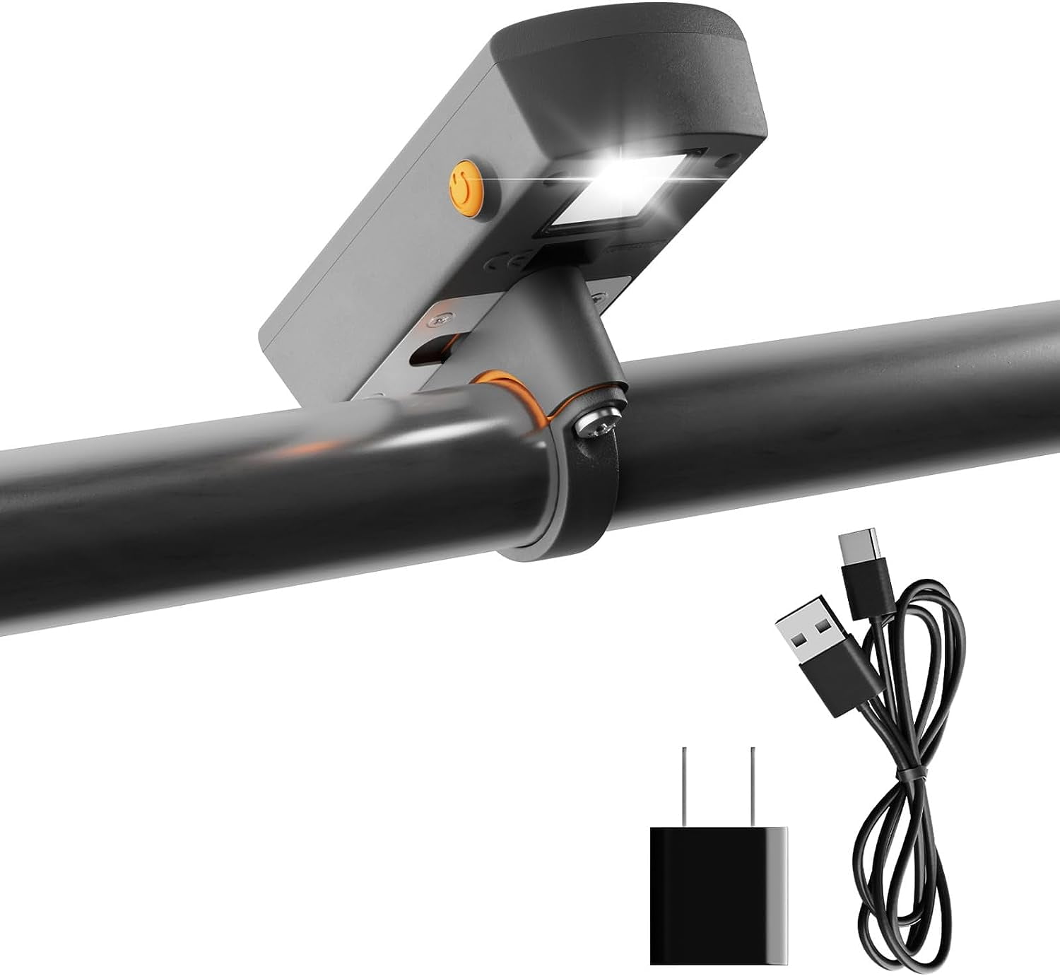 Rechargeable Gray LED Grill Handle Light for Outdoor BBQ