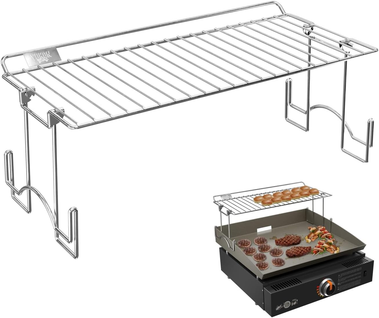 Blackstone Stainless Steel Adjustable Warming Rack