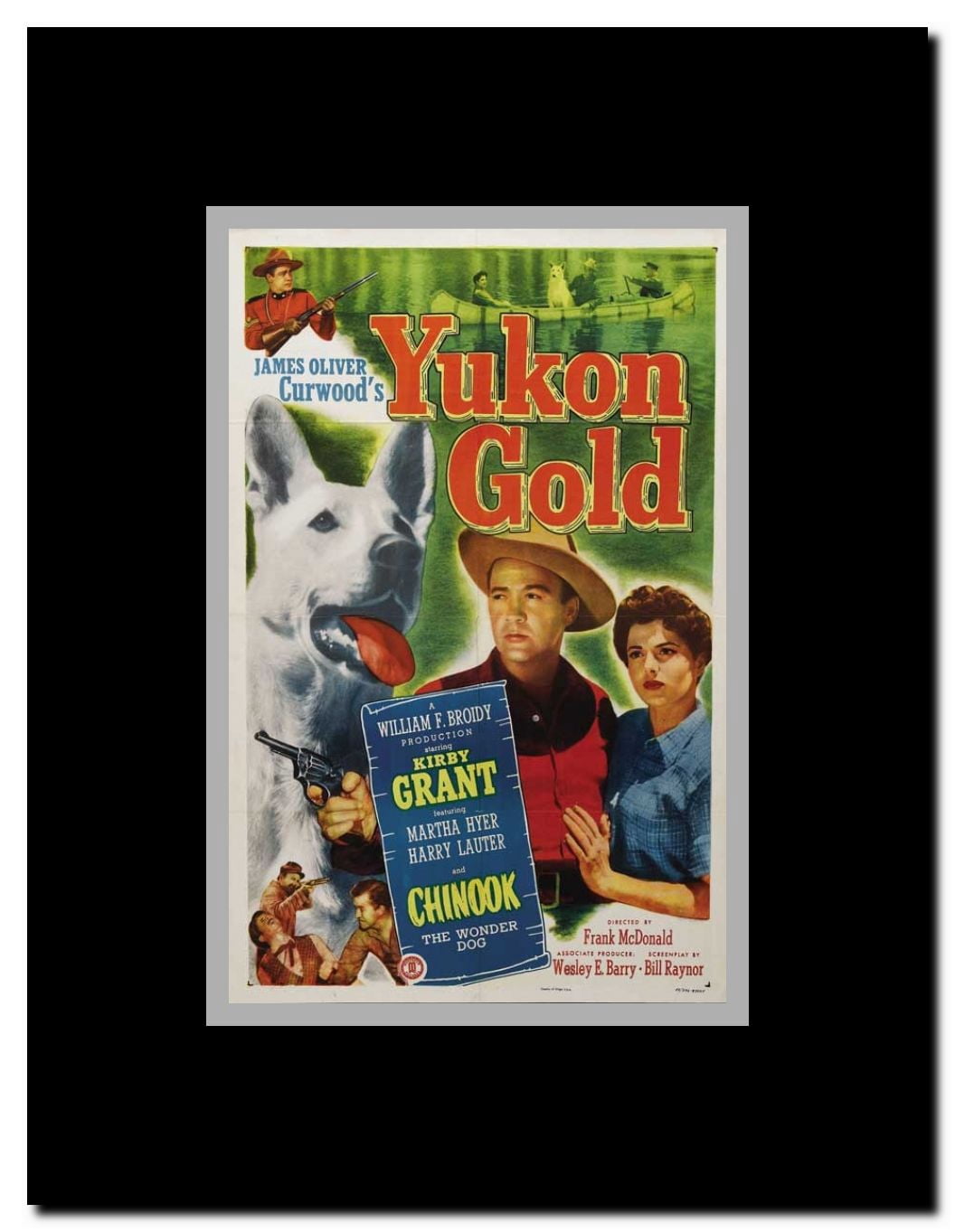 Yukon Gold Framed Movie Poster