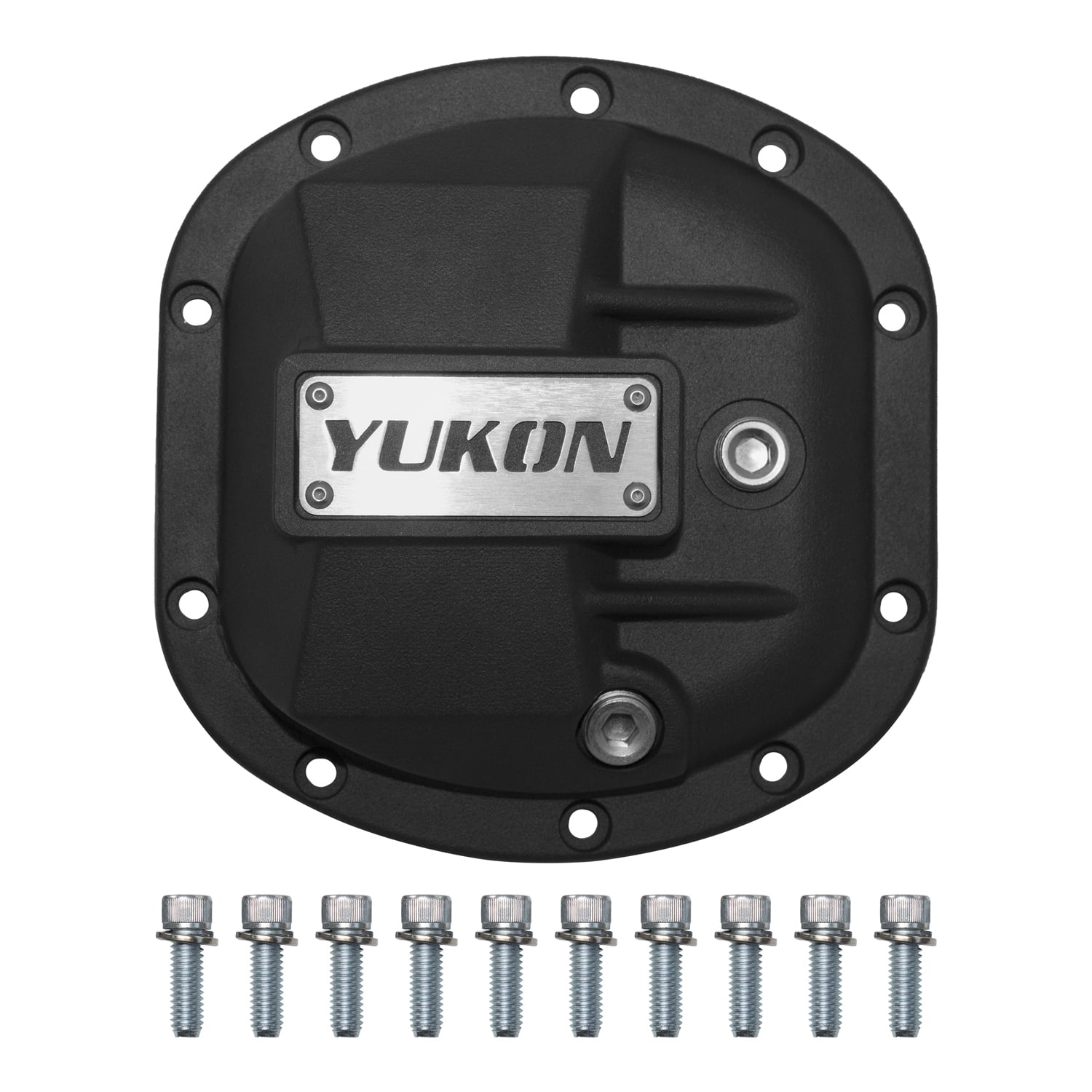 Yukon Gear and Axle Hardcore Diff Cover Compatible with Dana 30 Differentials YHCC-D30