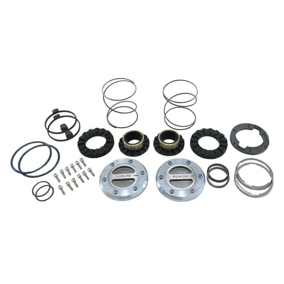 Yukon Hardcore Locking Hub set for 1994-1999 Dodge Dana 60 with Spin Free kit