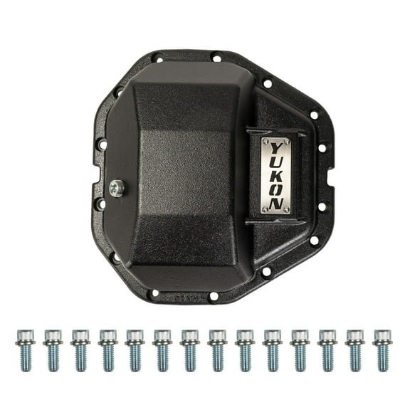 Yukon Gear and Axle Nodular Iron Rear Diff Cover Compatible with. 2017+ Forrd Super Duty w/M275 Differentials YHCC-DM275