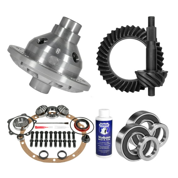 Yukon Muscle Car Limited Slip & Re-Gear Kit for Ford 8, 25 spline, 3.80 ratio