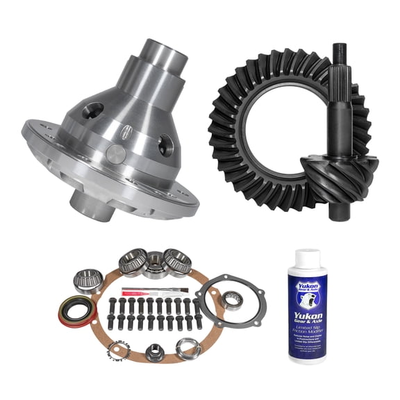 Yukon Muscle Car Limited Slip & Re-Gear Kit for Ford 9, 28 spline, 3.00 ratio