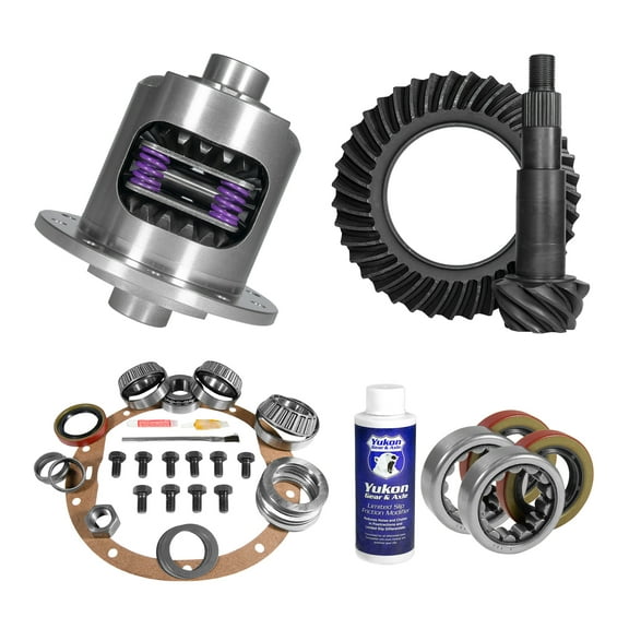 Yukon Muscle Car Limited Slip & Re-Gear Kit for GM 8.5, 28 spline, 3.90 ratio
