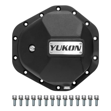 Yukon Gear and Axle Nodular Iron Diff Cover Compatible with GM14T Differentials with 3/8" Cover Bolts YHCC-GM14T-S