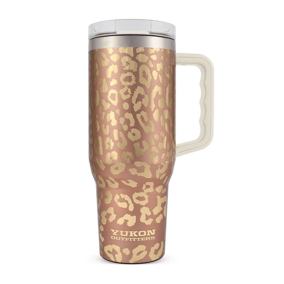 Yukon Outfitters - Fit Forty 40oz, Gold Leopard