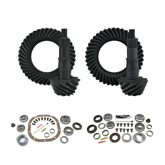 Yukon Re-Gear & Installation Kit, Ford 8.8", various F150, 3.73 ratio, fr&rr