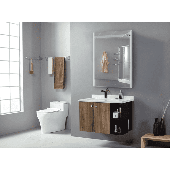 Yukon Slim 20"x32" Rectangle, Lighted LED, Wall Mounted, Vanity Mirror