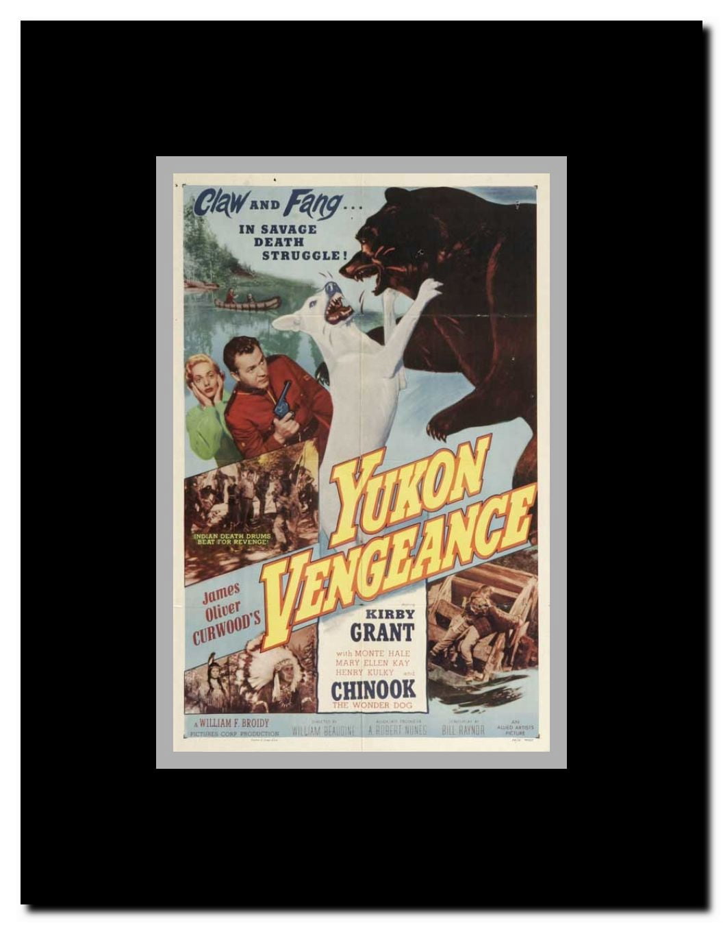 Yukon Vengeance Framed Movie Poster