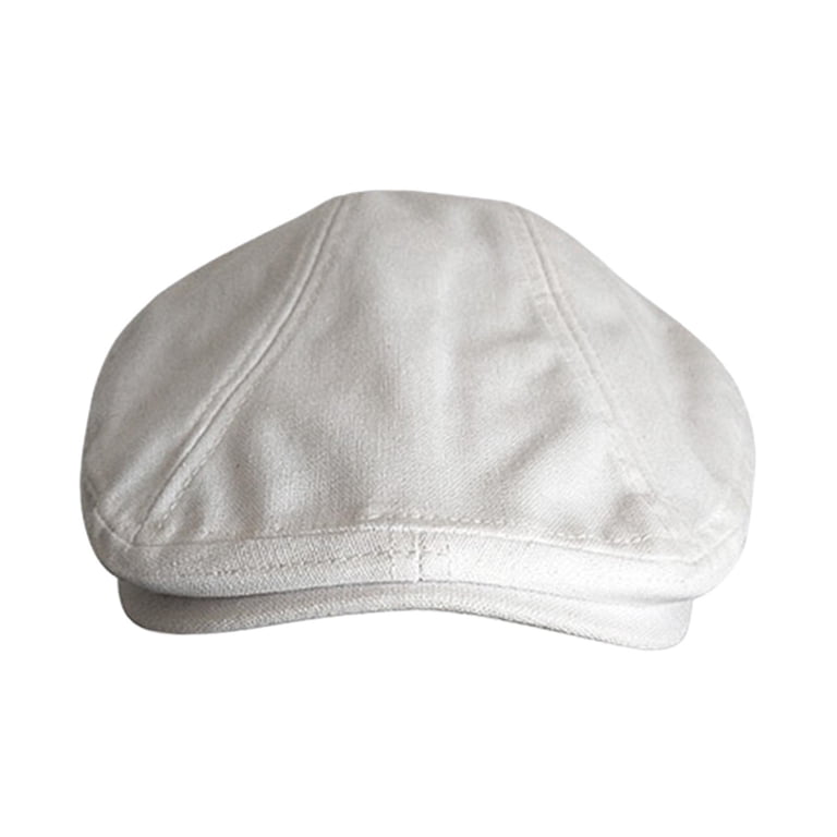 Vintage British white hat Amazon.com: Summer Breathable Straw Hat Vintage Small  main image 3