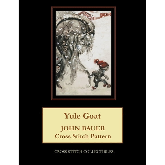Yule Goat: John Bauer Cross Stitch Pattern, (Paperback)